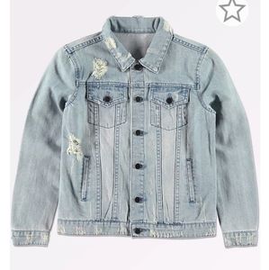 Boys distressed Jean jacket